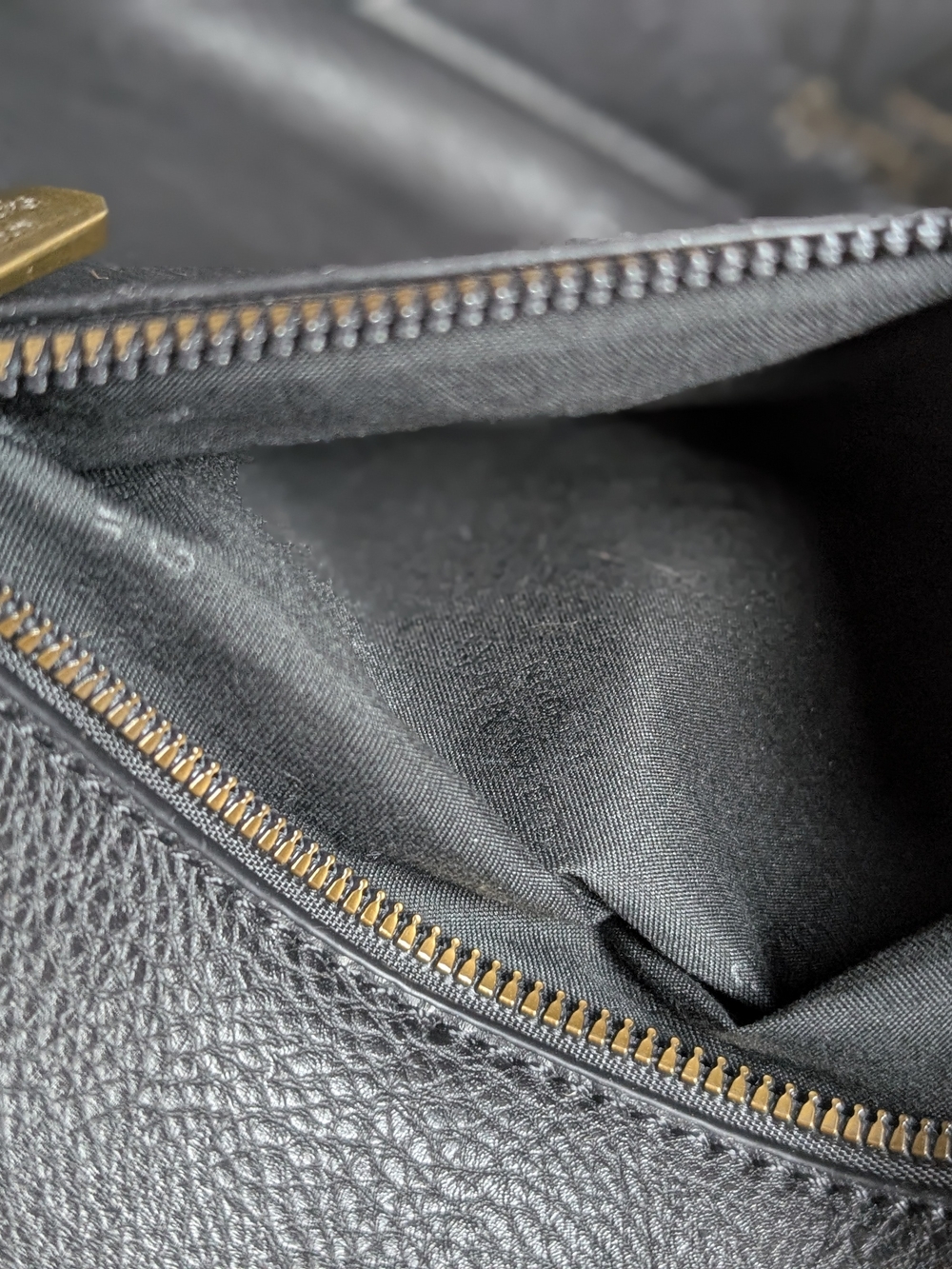 Darcy Marks London Black Vegan Leather Floral Embossed Backpack Purse - Picture 9 of 16